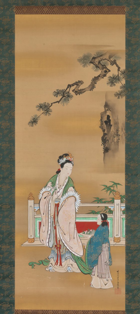 Lännen kuningatar äiti, 1800-luvun ensimmäinen puolisko. tekijältä Kano Osanobu