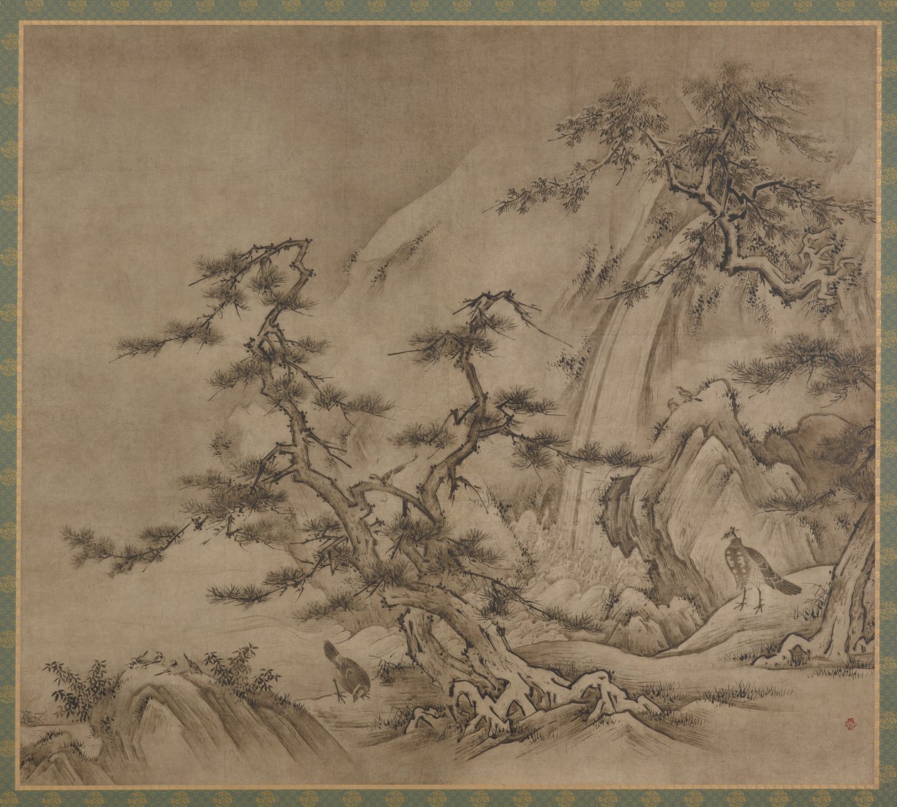 Maisema, Muromachin aikakausi, 1519-1592. tekijältä Kano Shoei