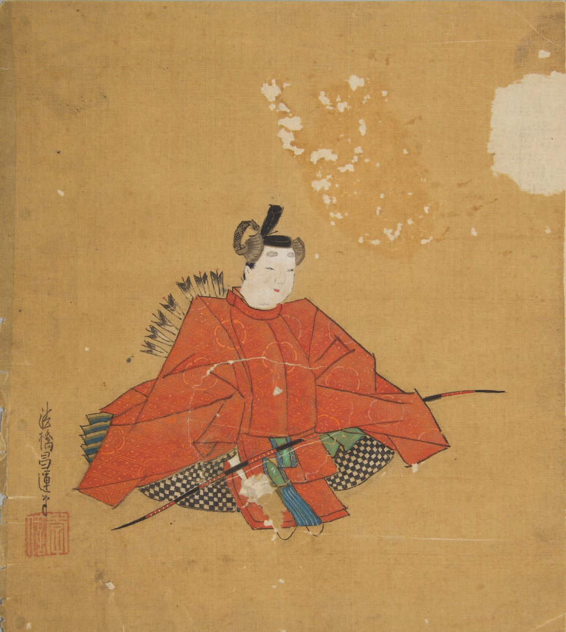 Kuolematon runoilija, 1600-luku. tekijältä Kano Shoun