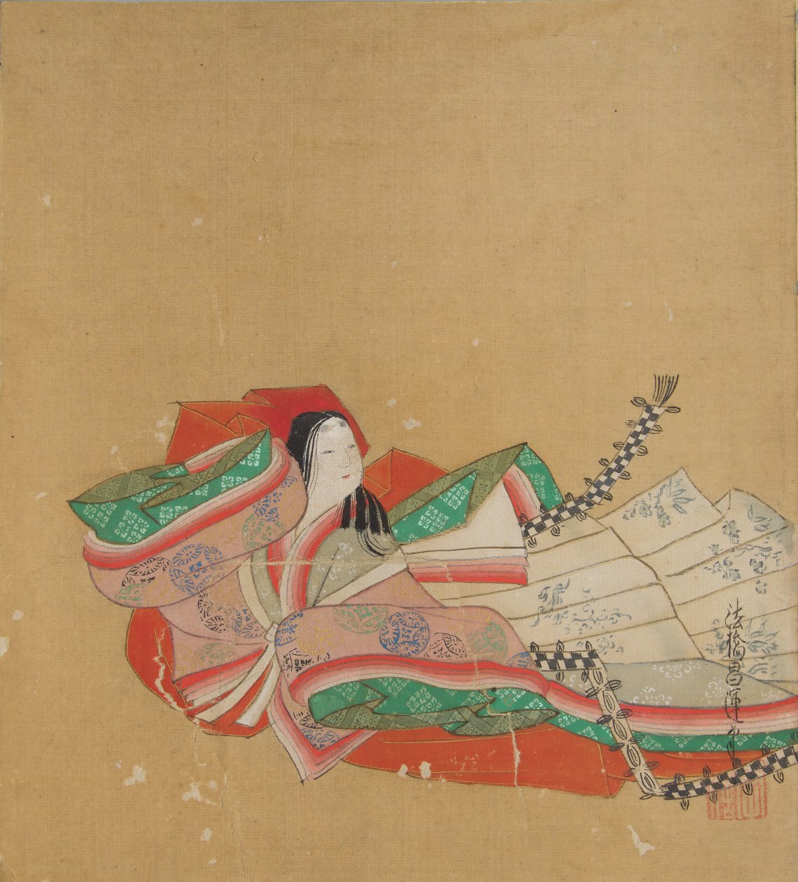 Kuolematon runoilija, 1600-luku. tekijältä Kano Shoun