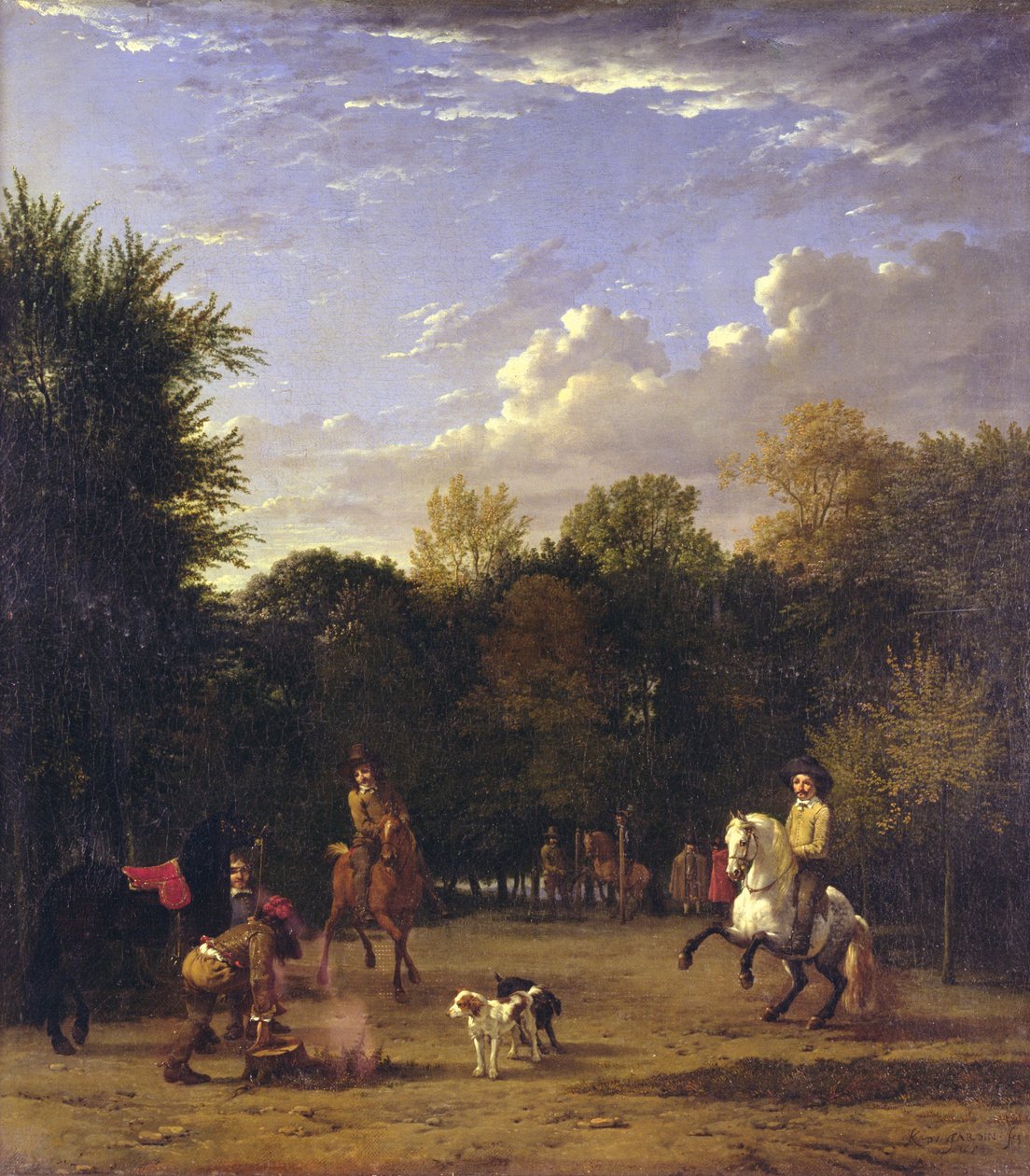 Ratsastuskoulu tekijältä Karel Dujardin
