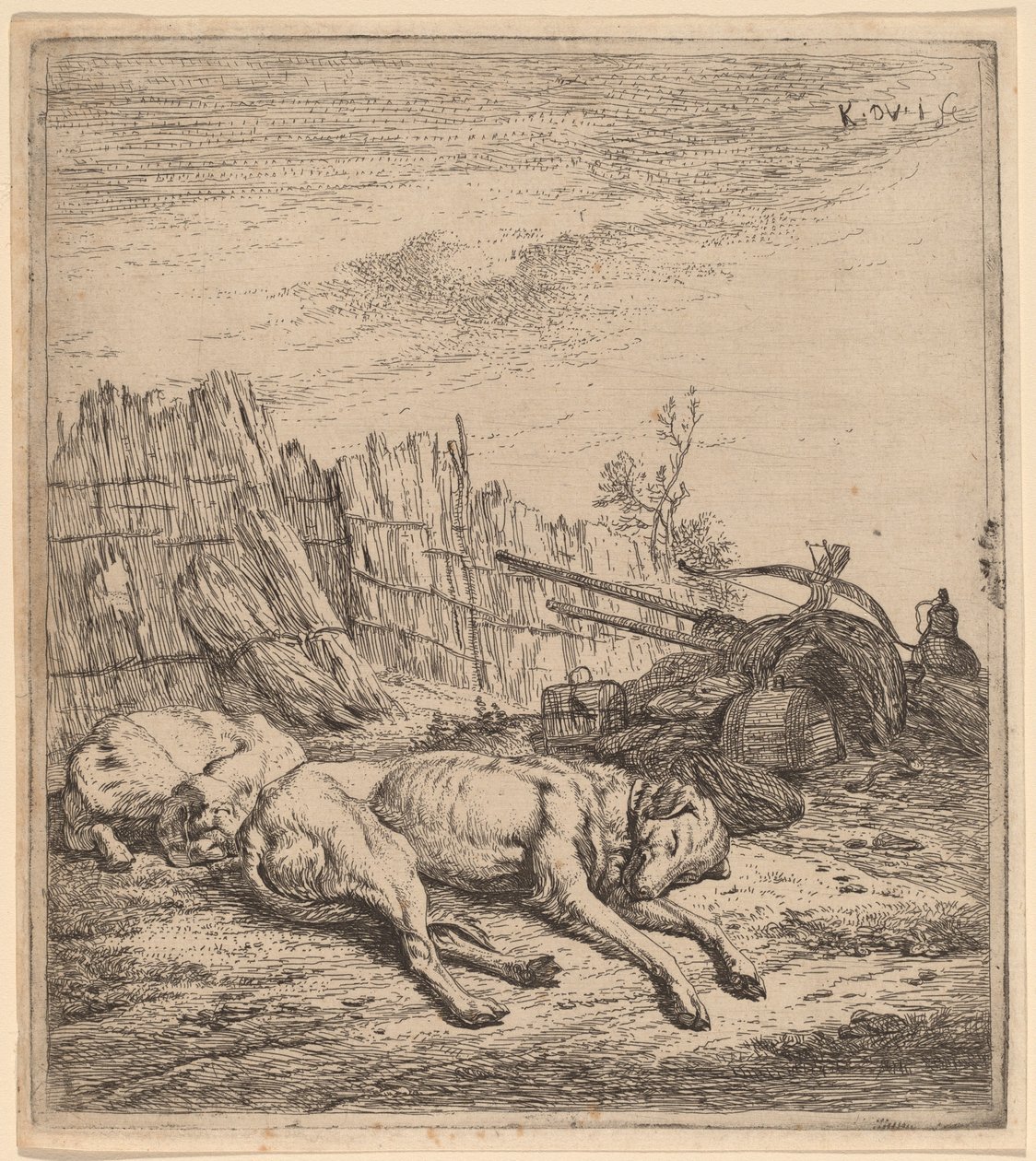 Metsästyskoirat tekijältä Karel Dujardin