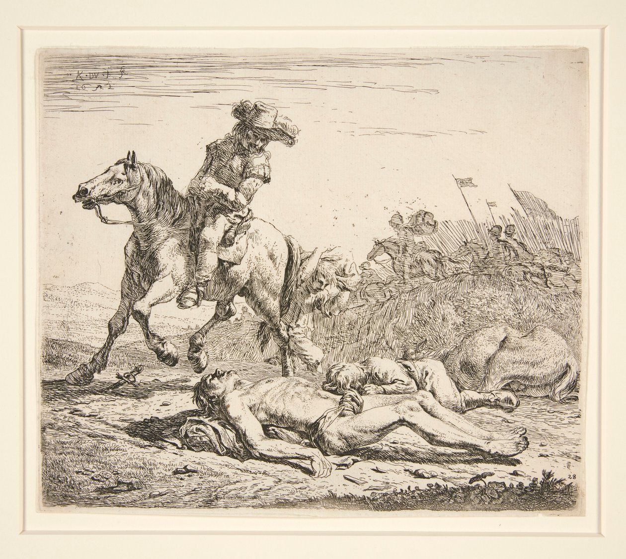 Le Champ de Bataille (Taistelukenttä) tekijältä Karel Dujardin