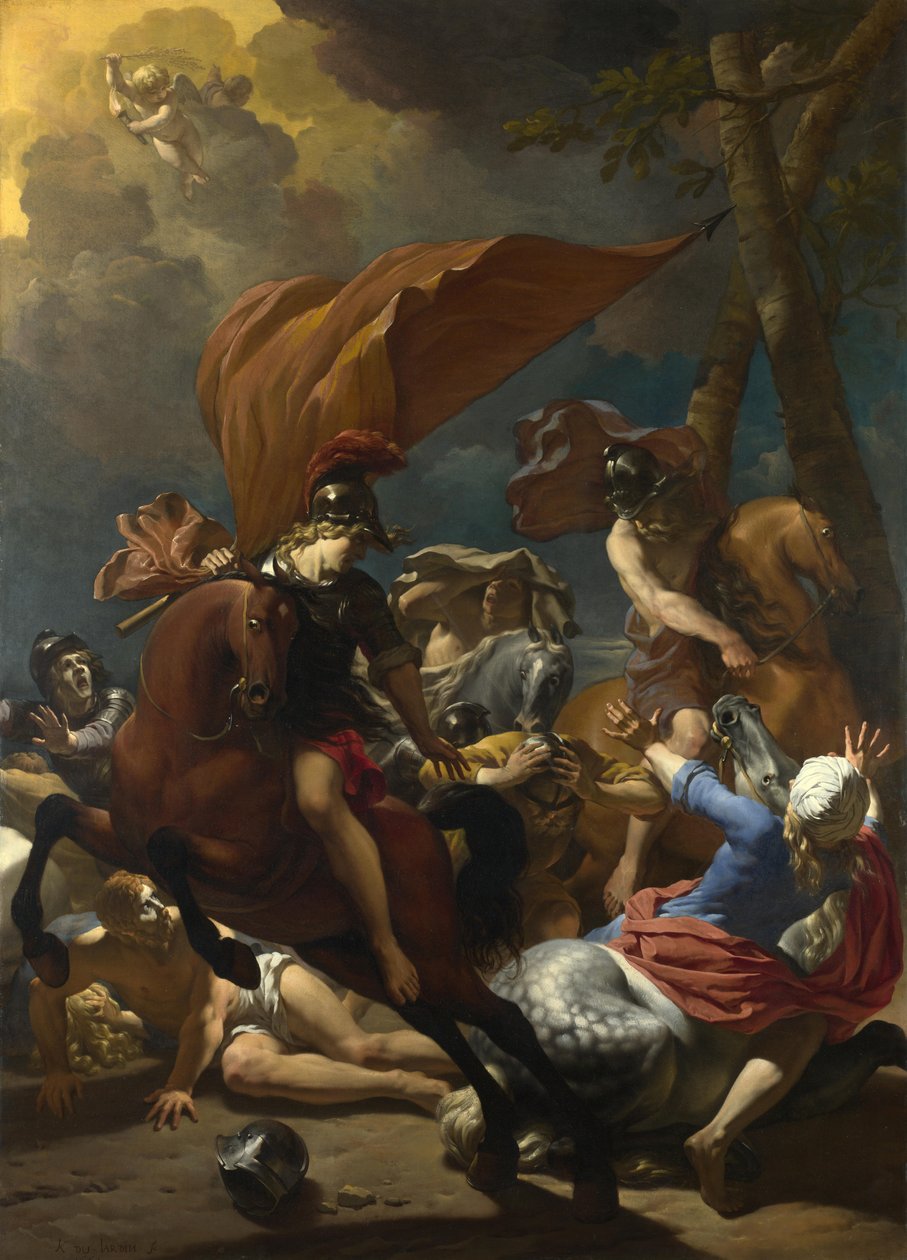 Pyhän Paavalin kääntymys, 1662 tekijältä Karel Dujardin