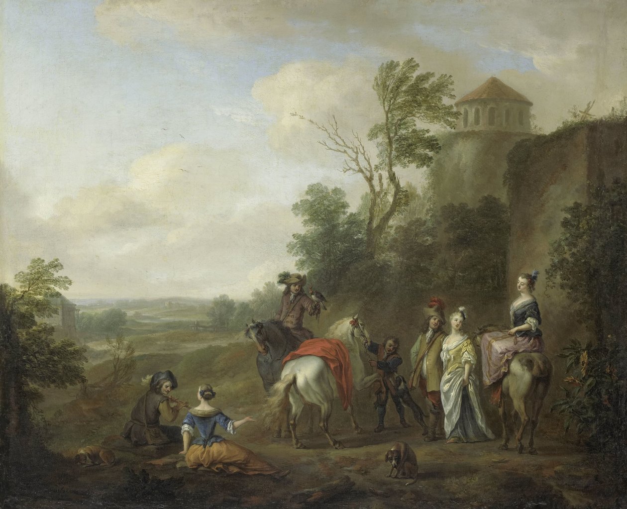 Metsästysjuhlat tekijältä Karel van Falens
