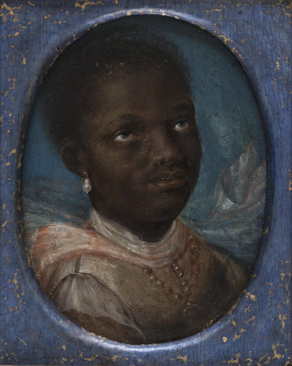 Afrikkalaisen pää tekijältä Karel van III Mander