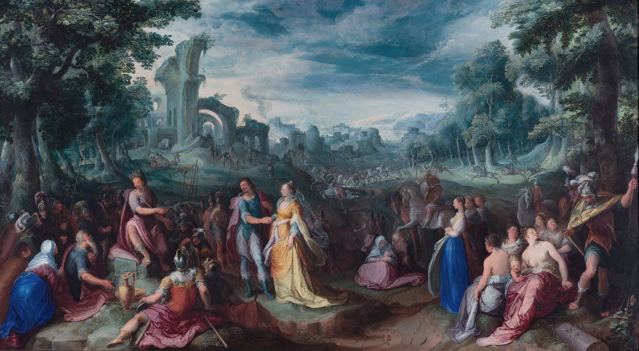 Scipion pidättyvyys tekijältä Karel van Mander the Elder