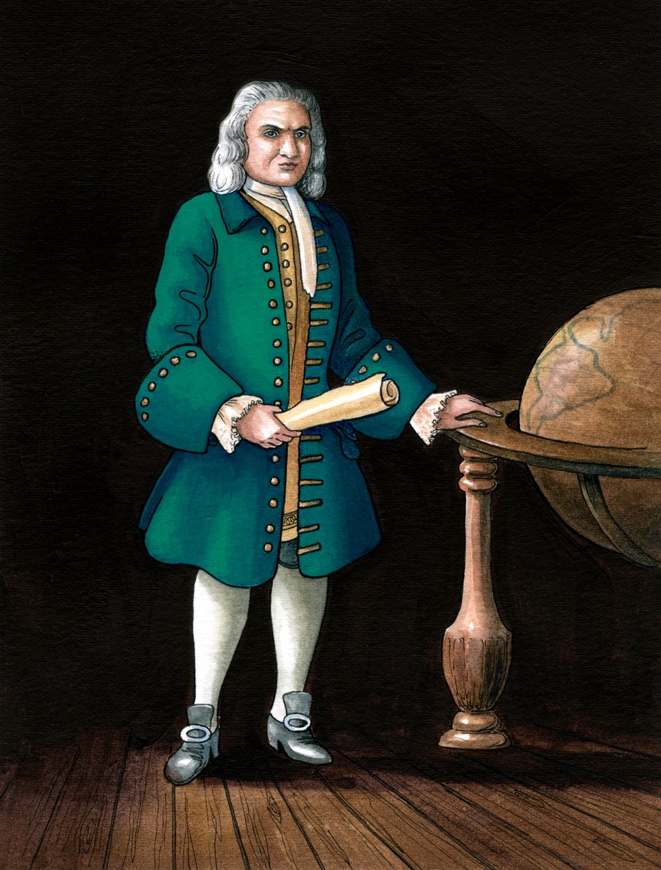 Kapteeni William Kidd, sotamies, 1645-1701 tekijältä Karen Humpage