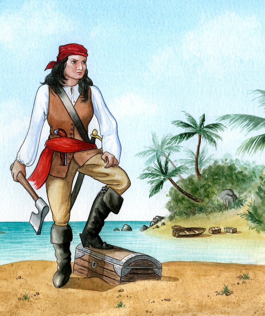 Mary Read, 1690-1720, British Pirates Mate tekijältä Karen Humpage