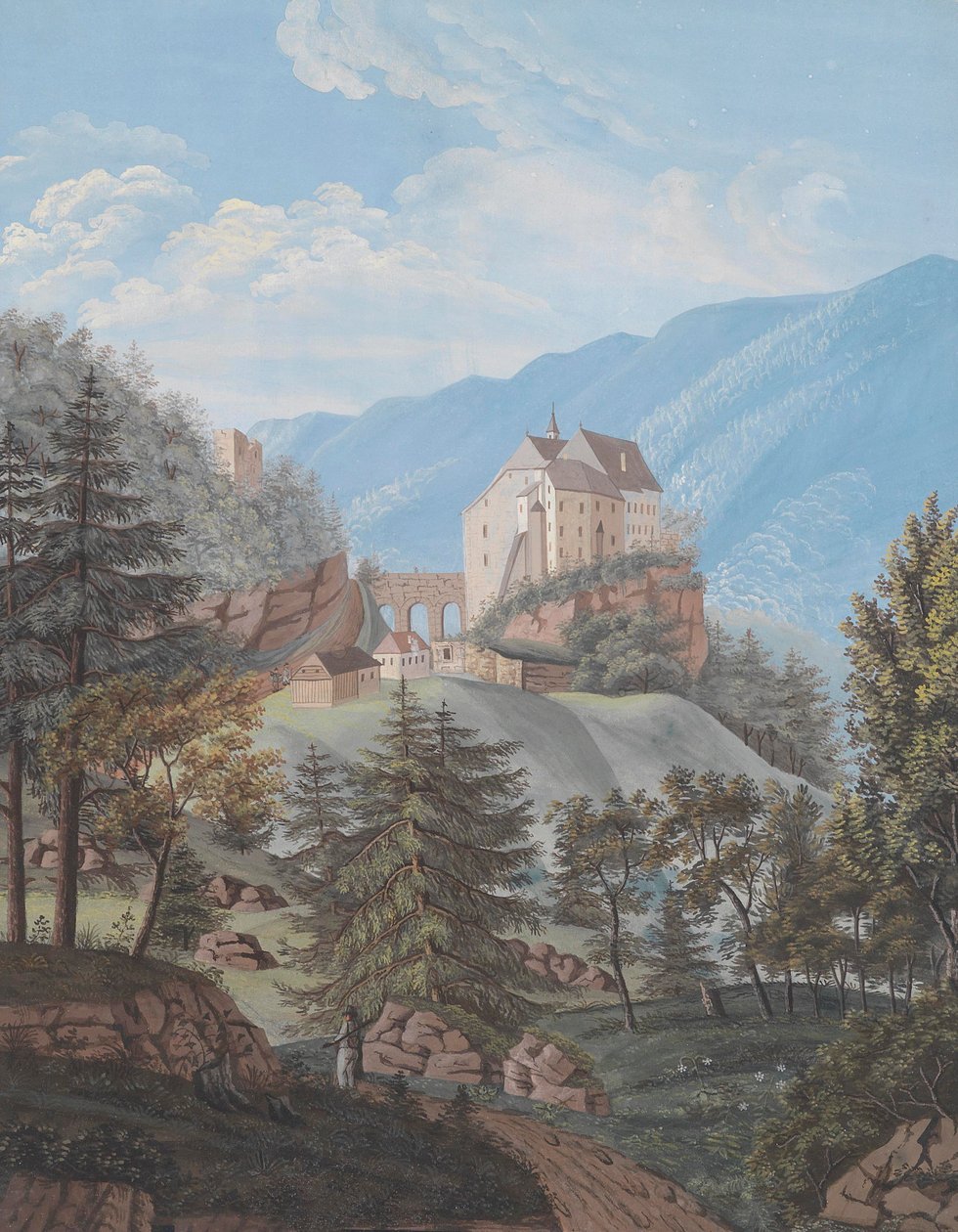 Das Schloss Altperstein Oberösterreichissä tekijältä Karl Benedict