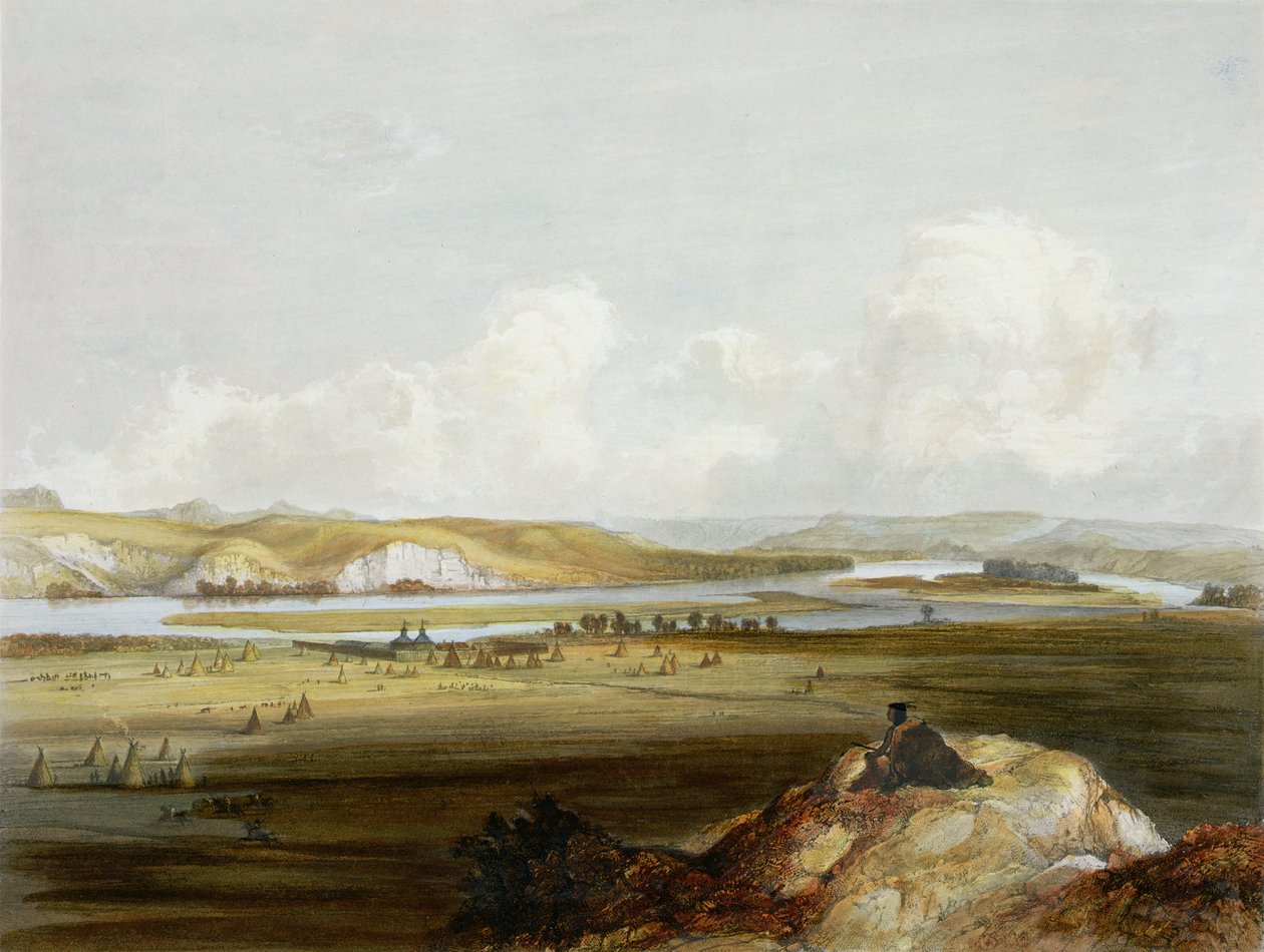Fort Pierre Missourin varrella, taulu 10 teoksen 
