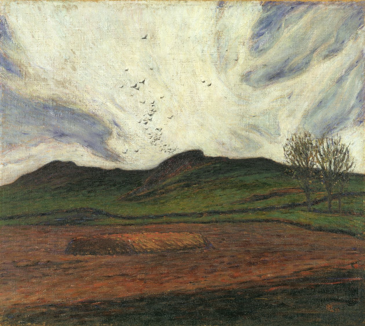Myrskypilvet, 1893 tekijältä Karl Fredrick Nordstrom