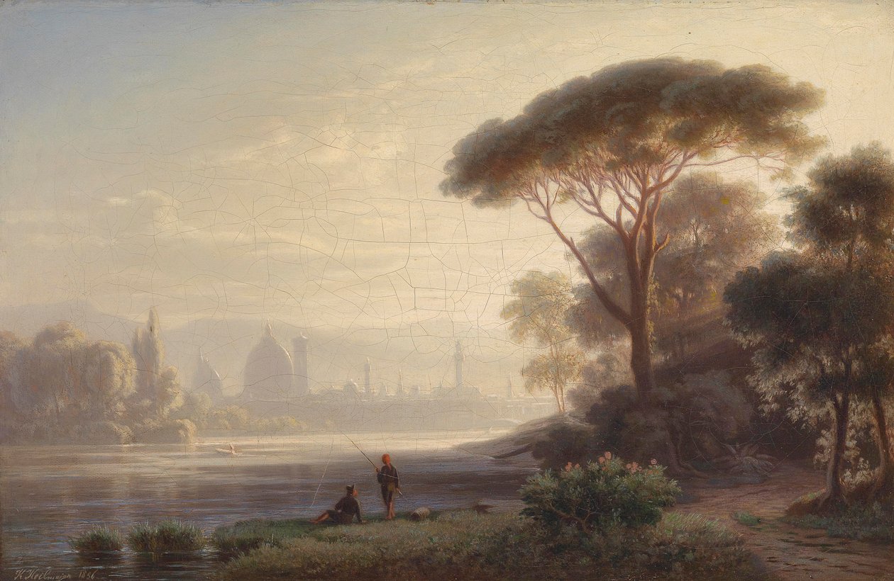 Ein Morgen Florenzissa tekijältä Karl Heilmayer