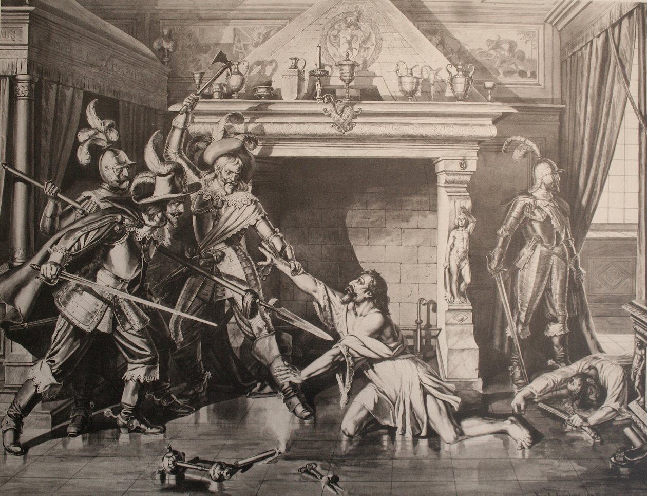 Die Ermordung von Pompejus Planta tekijältä Karl Jauslin