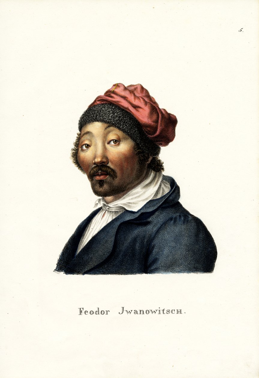 Feodor Iwanowitsch, 1824 tekijältä Karl Joseph Brodtmann