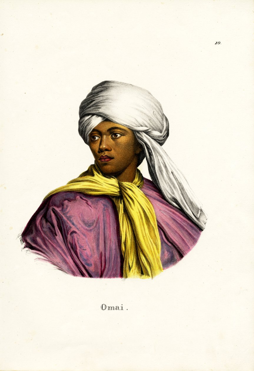 Omai, 1824 tekijältä Karl Joseph Brodtmann