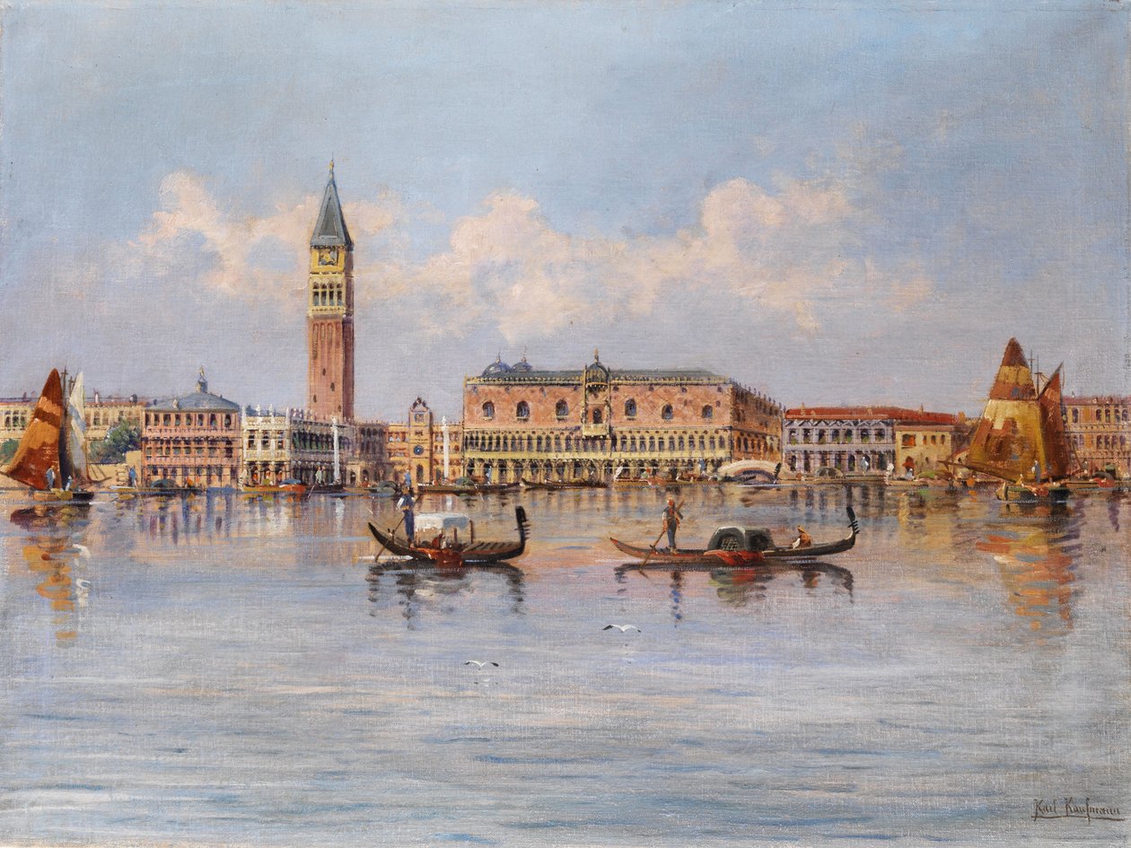 Ansicht von Venedig. tekijältä Karl Kaufmann