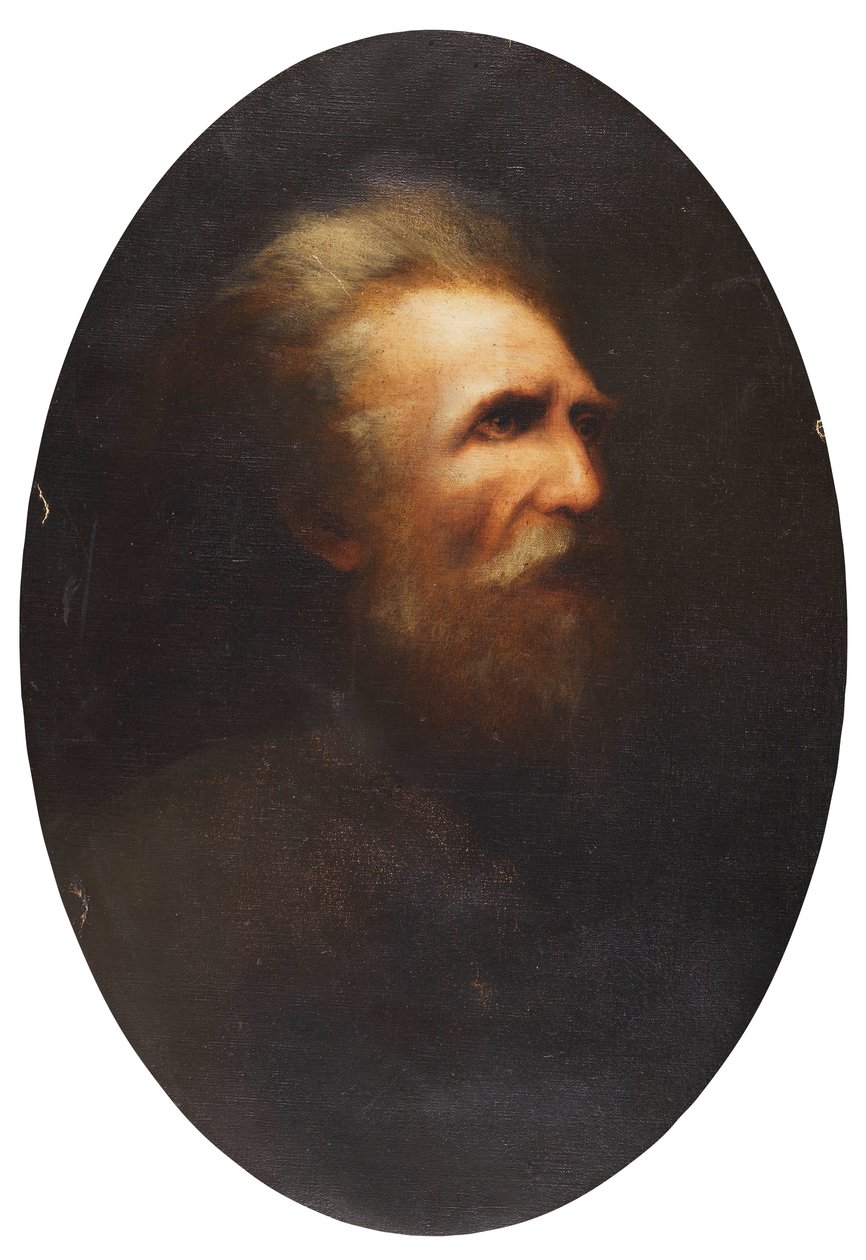 Karl Wilhelm Diefenbach Selbstporträt tekijältä Karl Wilhelm Diefenbach