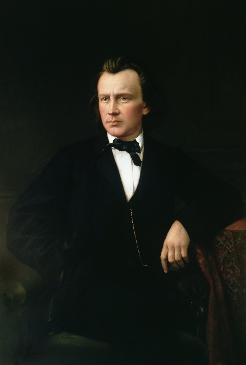 J. Brahms, n. 1860 tekijältä Karl von Jagemann