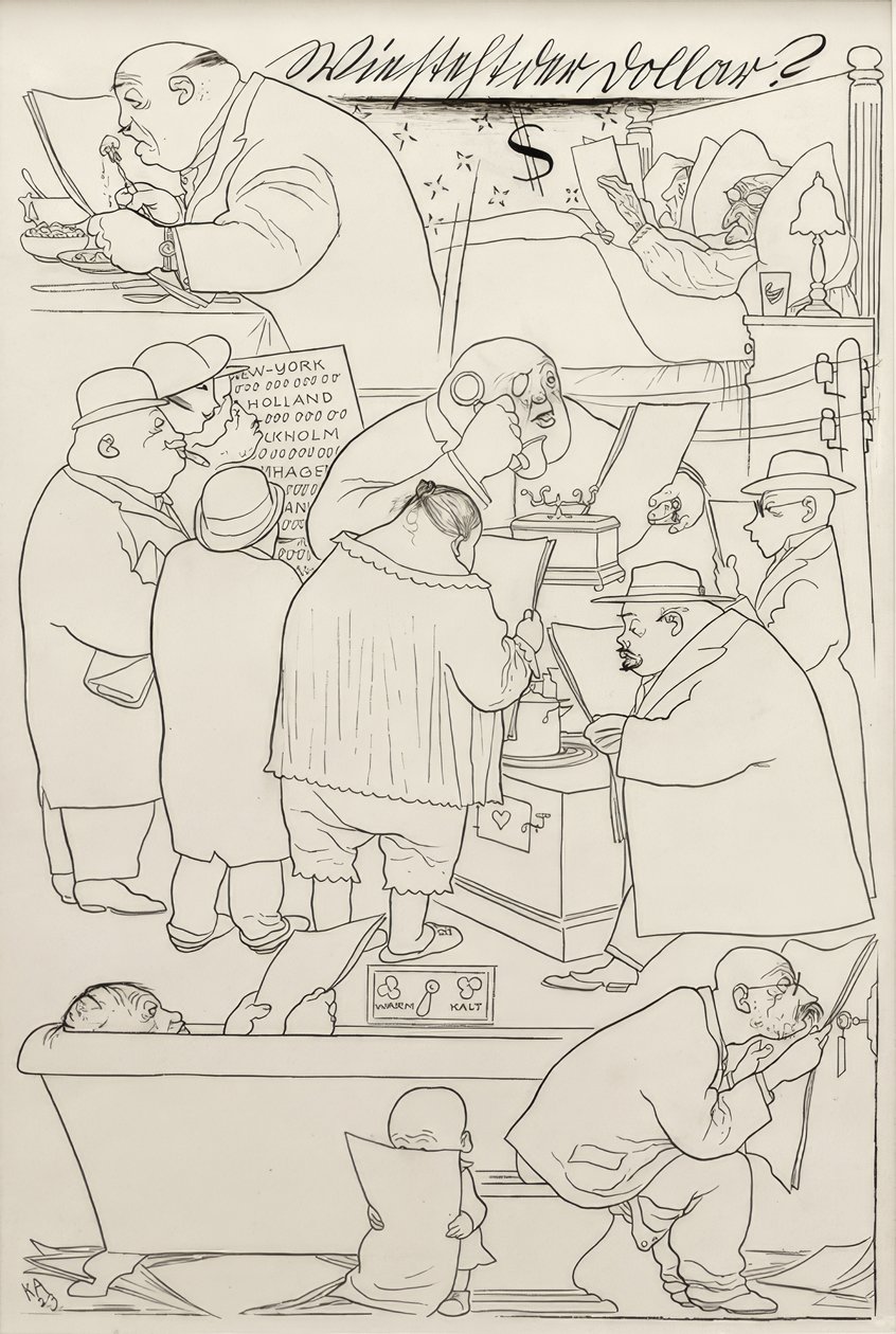 Miten dollari pärjää tekijältä Karl Arnold