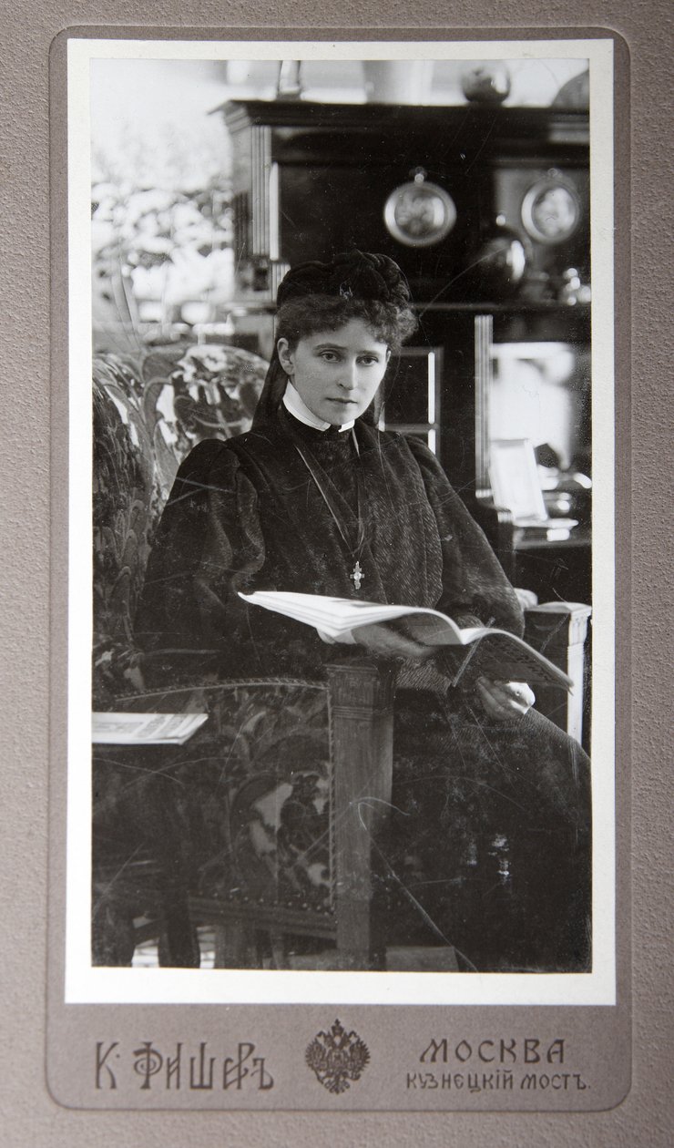 Venäjän suurherttuatar Elizabeth Feodorovna, 1910-luku tekijältä Karl August Fischer