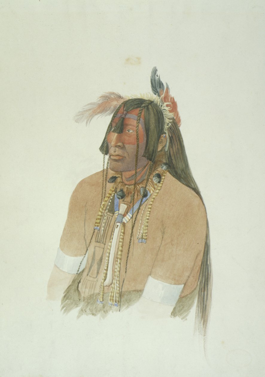 Tuntematon mies tekijältä Karl Bodmer