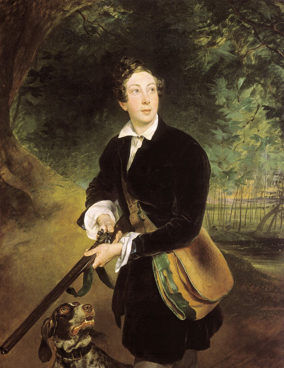 Aleksei Konstantinovitš Tolstoin muotokuva tekijältä Karl Bryullov