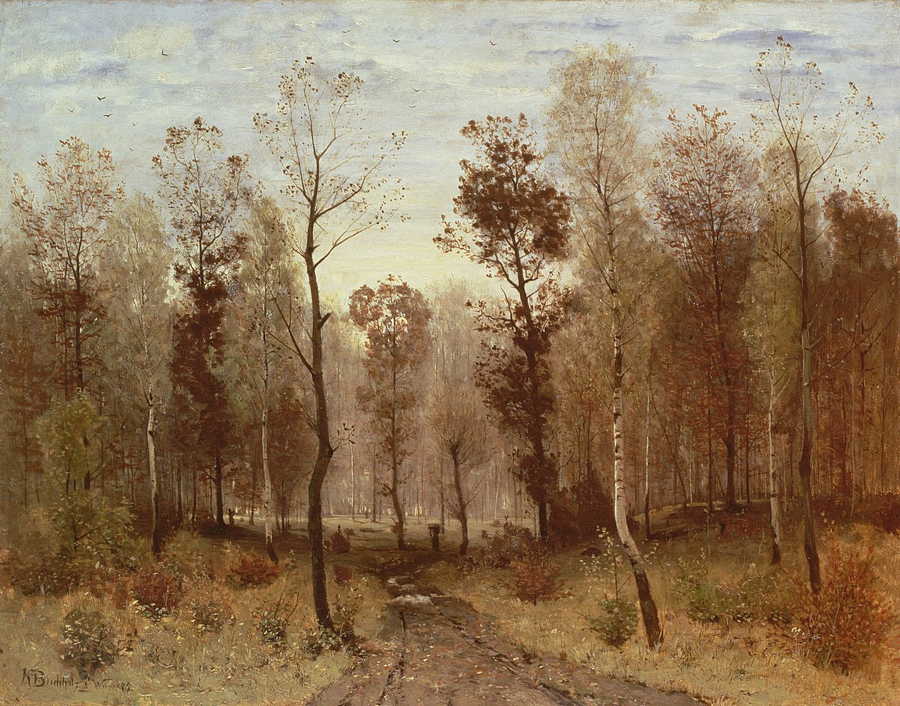 Syyspäivä, 1875 tekijältä Karl Buchholz