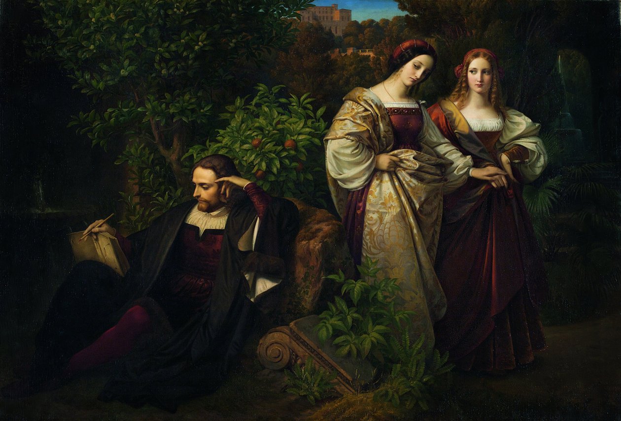Torquato Tasso ja kaksi Leonoresta tekijältä Karl Ferdinand Sohn