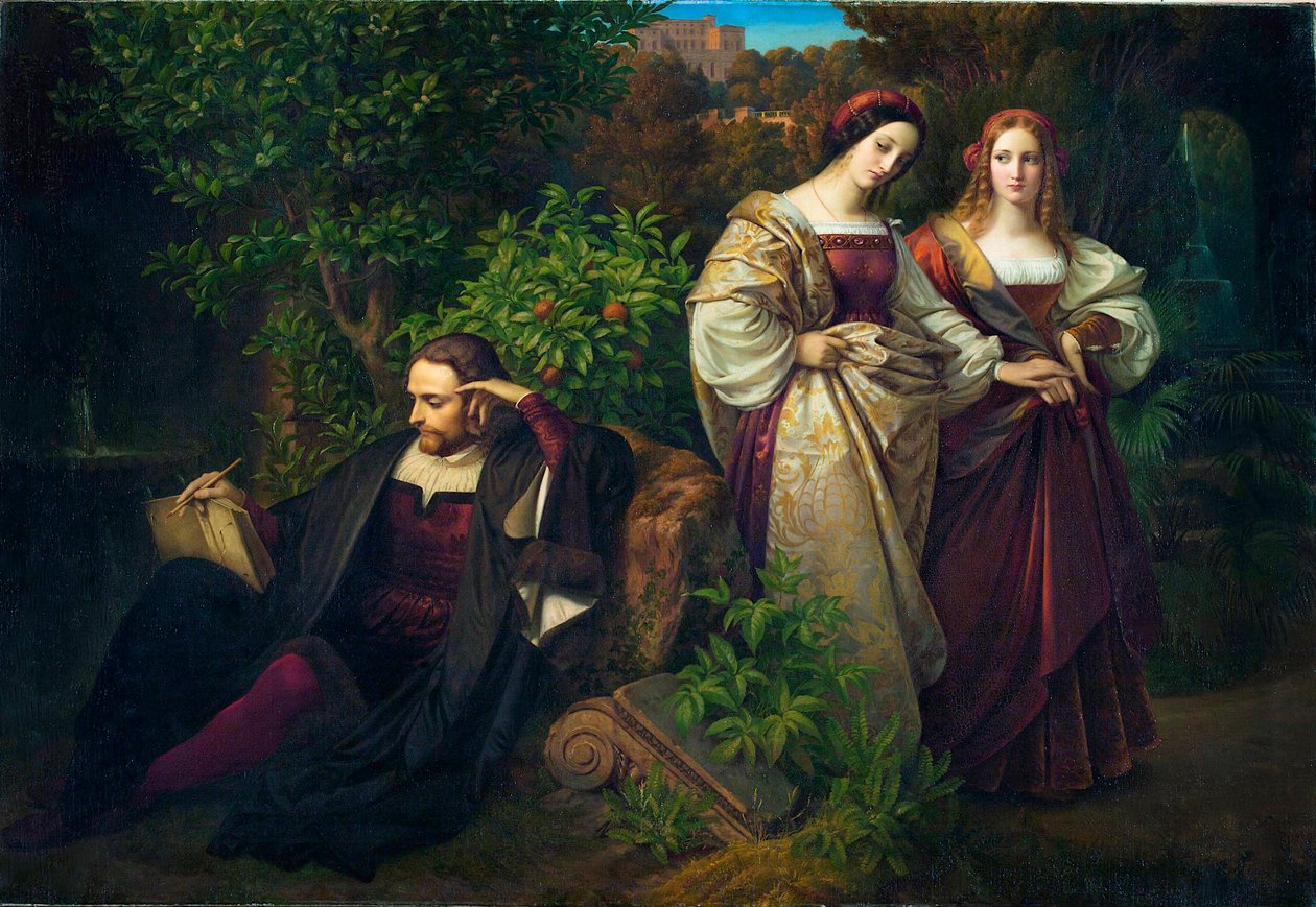 Torquato Tasso ja kaksi Leonoresta tekijältä Karl Ferdinand Sohn