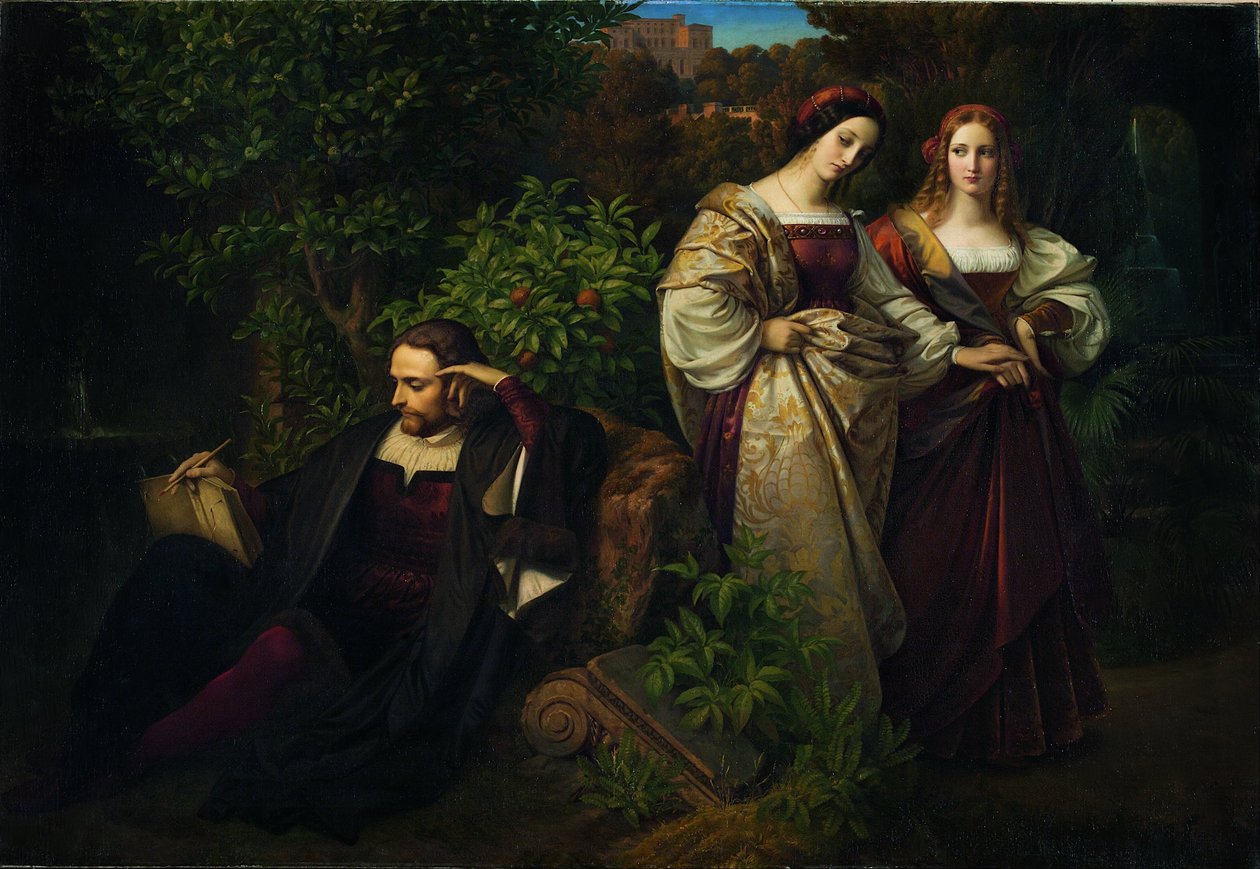 Torquato Tasso ja kaksi Leonoraa tekijältä Karl Ferdinand Sohn