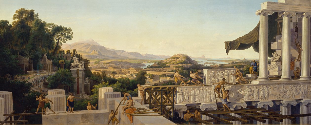Välähdys Kreikan kultakaudesta tekijältä Karl Friedrich Schinkel