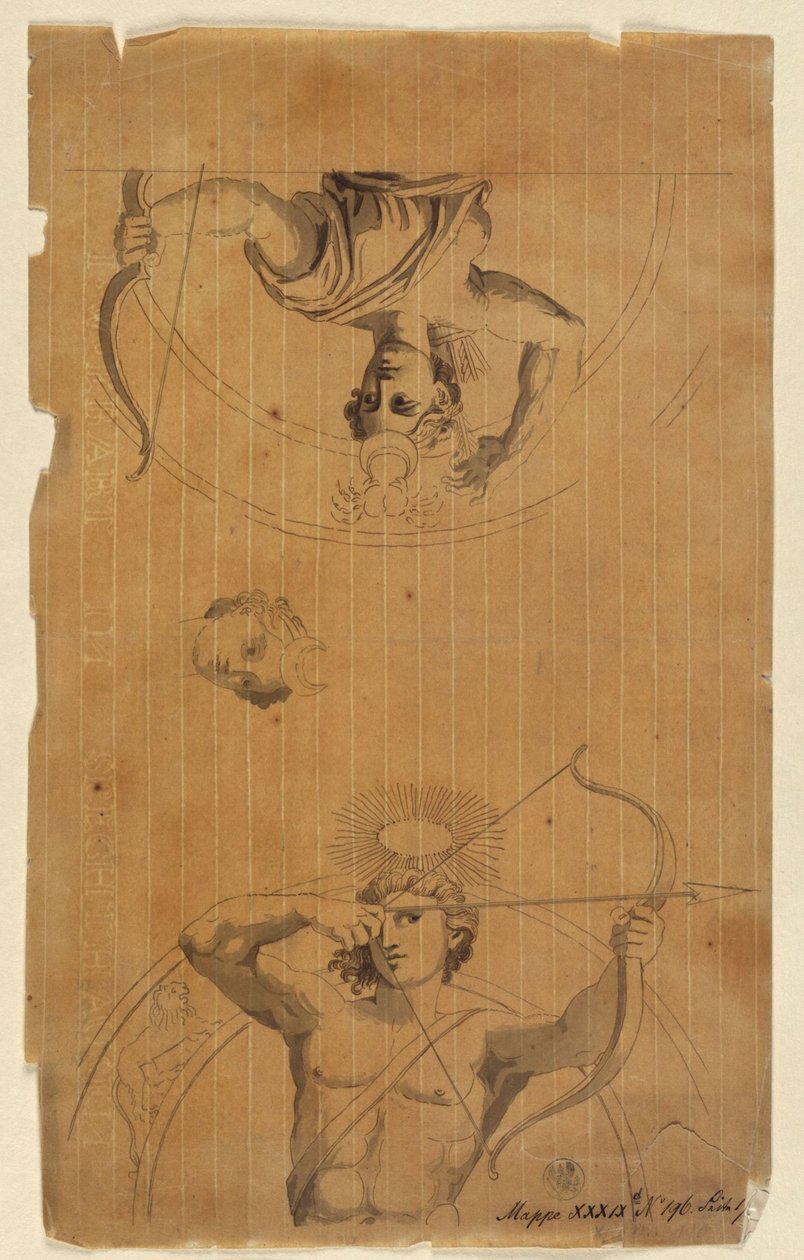 Apollo und Diana tekijältä Karl Friedrich Schinkel