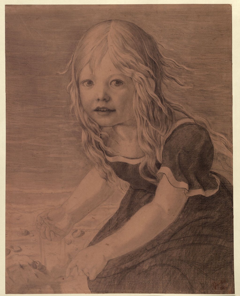 Tytär Marien muotokuva tekijältä Karl Friedrich Schinkel