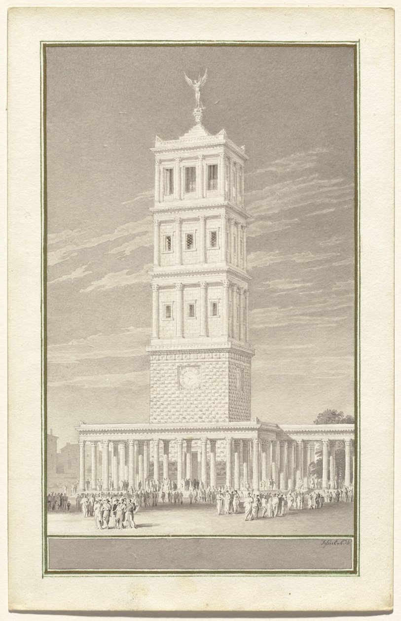 Berliinin katedraalin kampeli tekijältä Karl Friedrich Schinkel