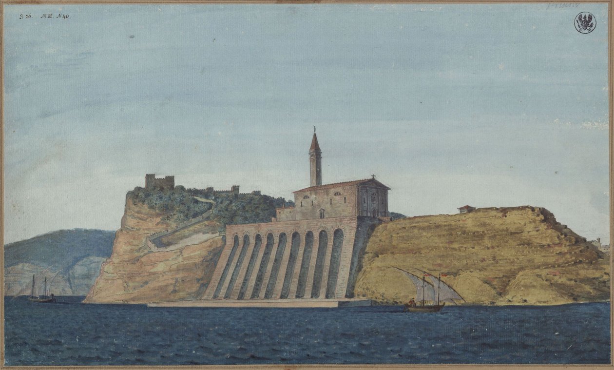 Piranin tuomiokirkko Istriassa tekijältä Karl Friedrich Schinkel