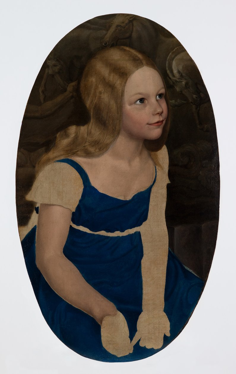 Taiteilijan tyttären muotokuva, Marie tekijältä Karl Friedrich Schinkel