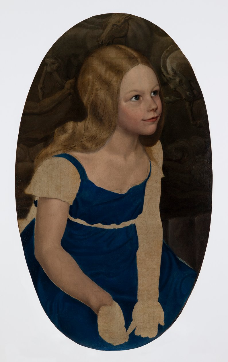 Taiteilijan tyttären, Marien, muotokuva tekijältä Karl Friedrich Schinkel