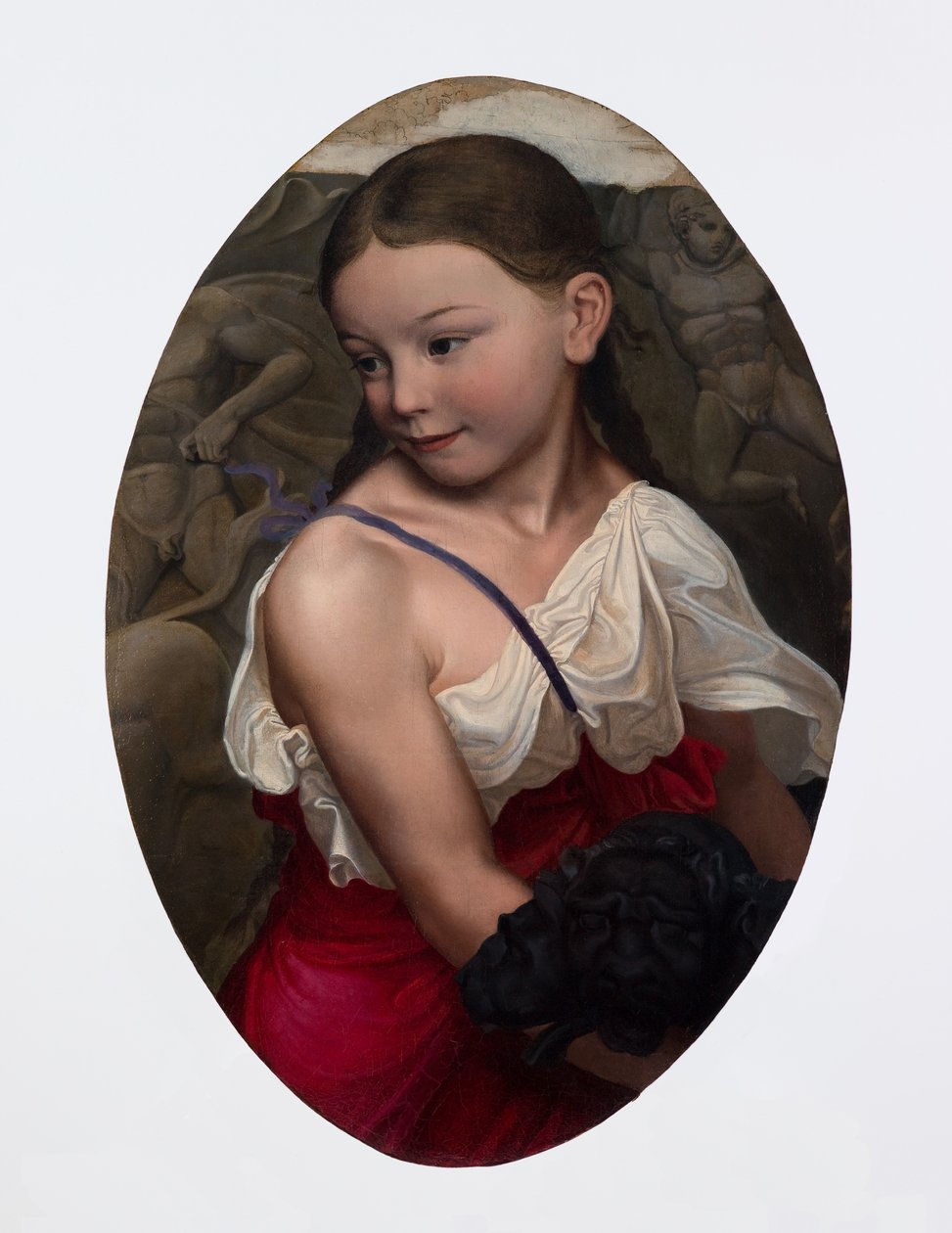 Taiteilijan tyttären muotokuva, Susanne tekijältä Karl Friedrich Schinkel