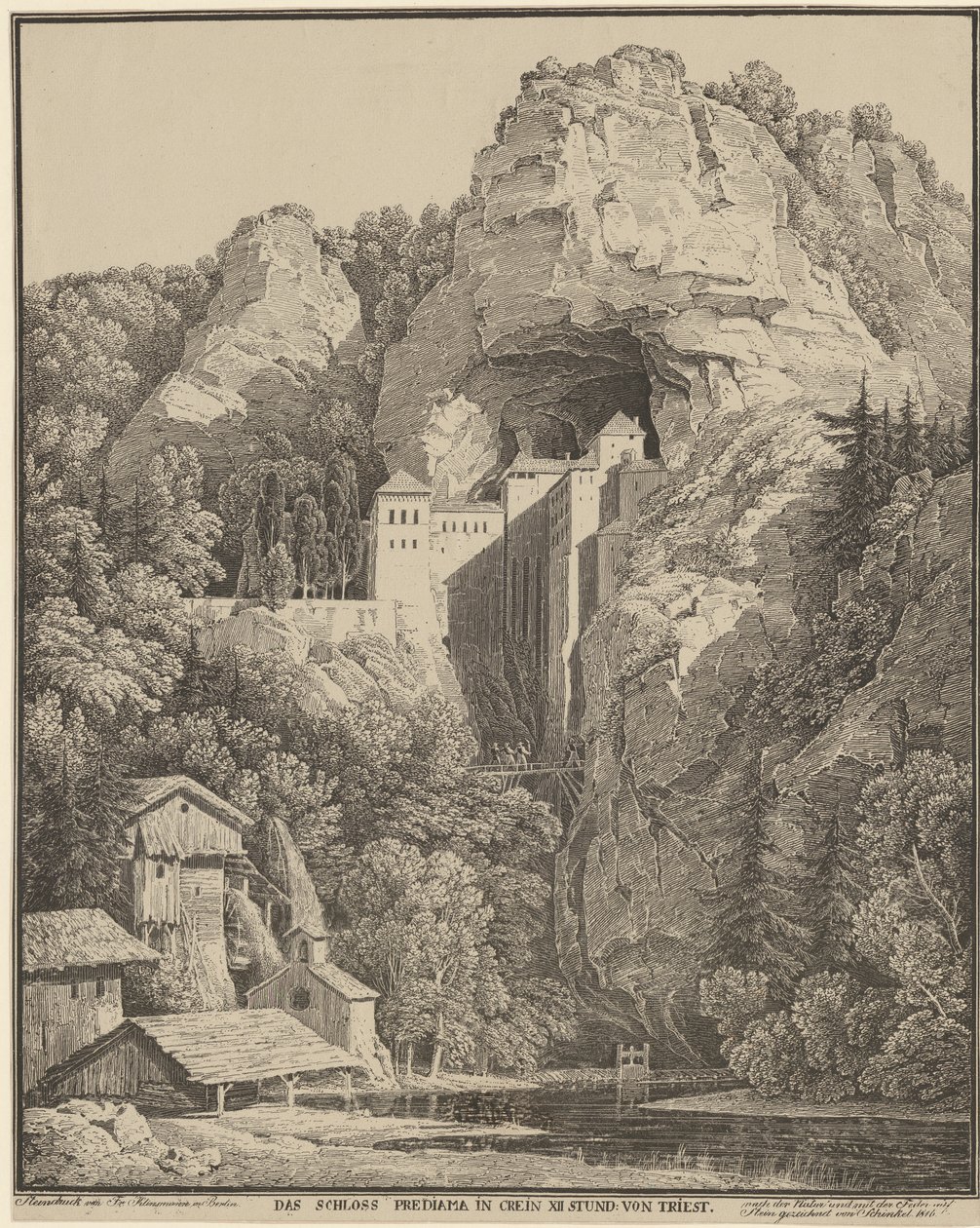 Prediaman linna tekijältä Karl Friedrich Schinkel