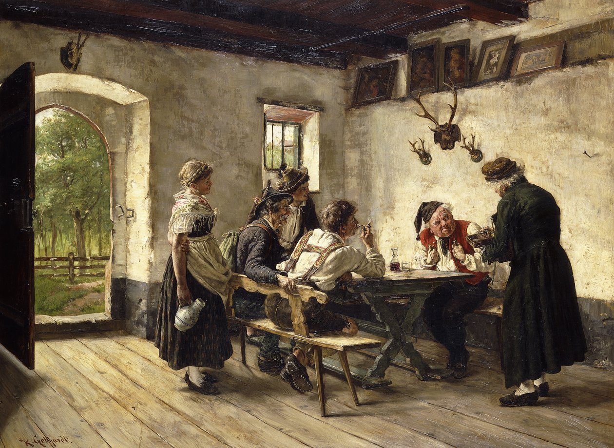 Epäilyttävä asiakas; Epäilyttävä asiakas tekijältä Karl Gebhardt
