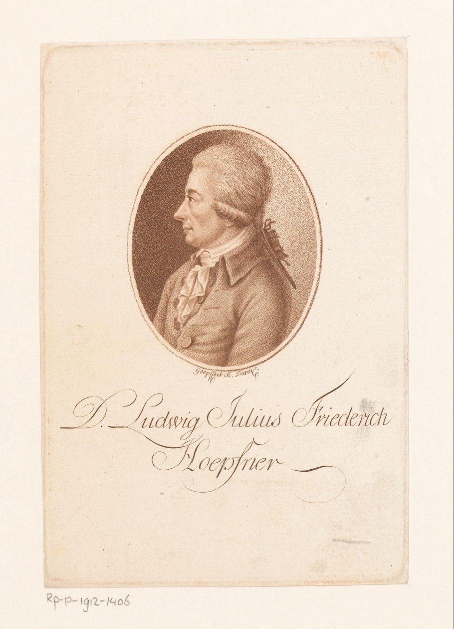 Ludwig Hopfnerin muotokuva tekijältä Karl Goepfert