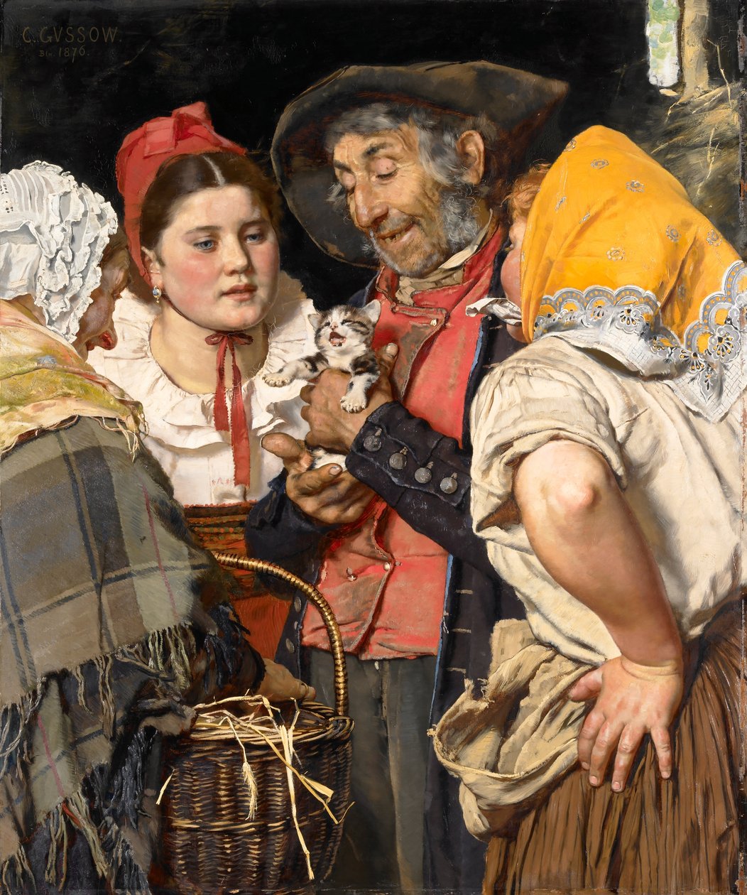 Vanhan miehen aarre (Das Kätzchen) tekijältä Karl Gussow