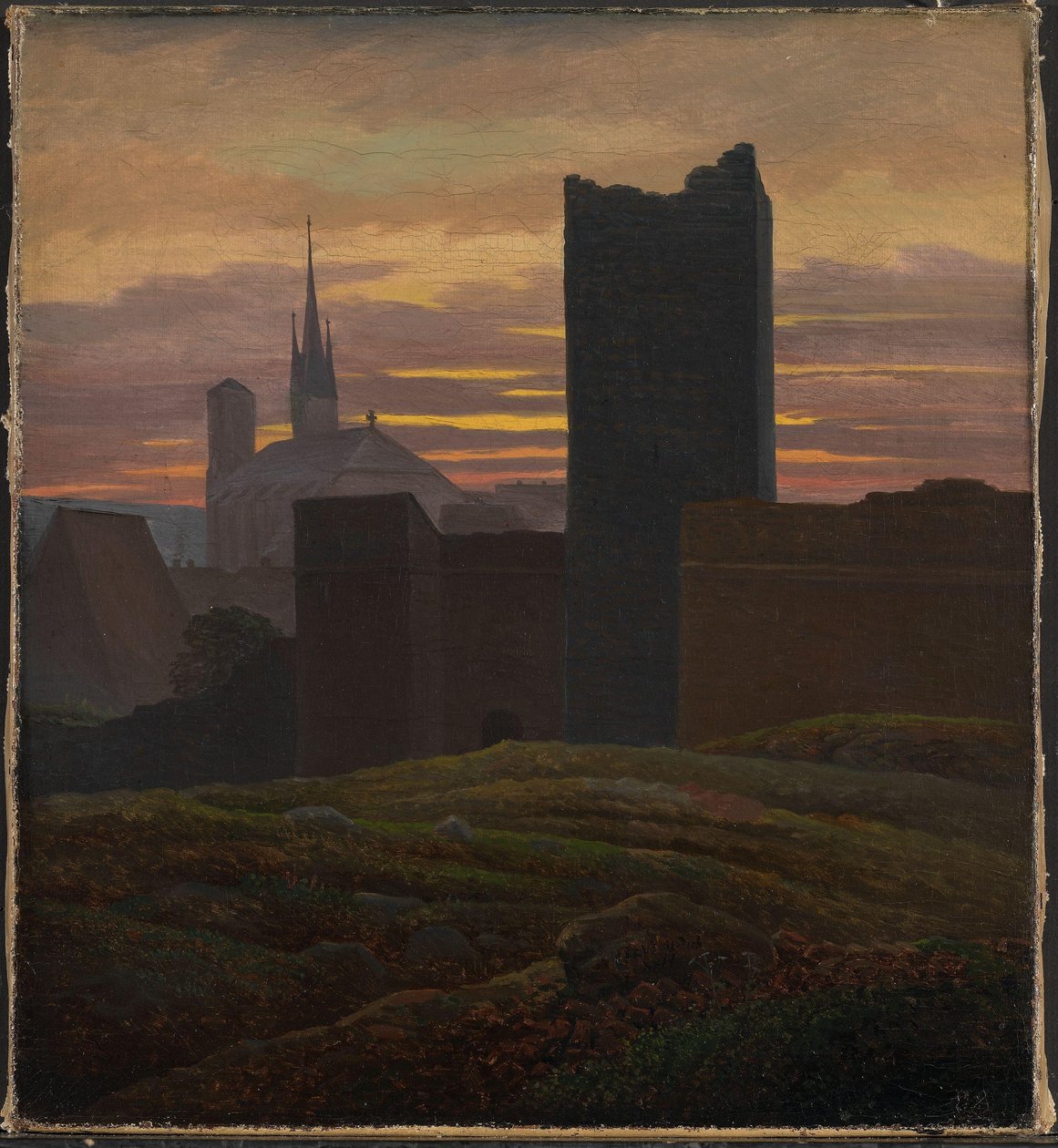 Keisarillinen linna, Eger tekijältä Karl Gustav Carus
