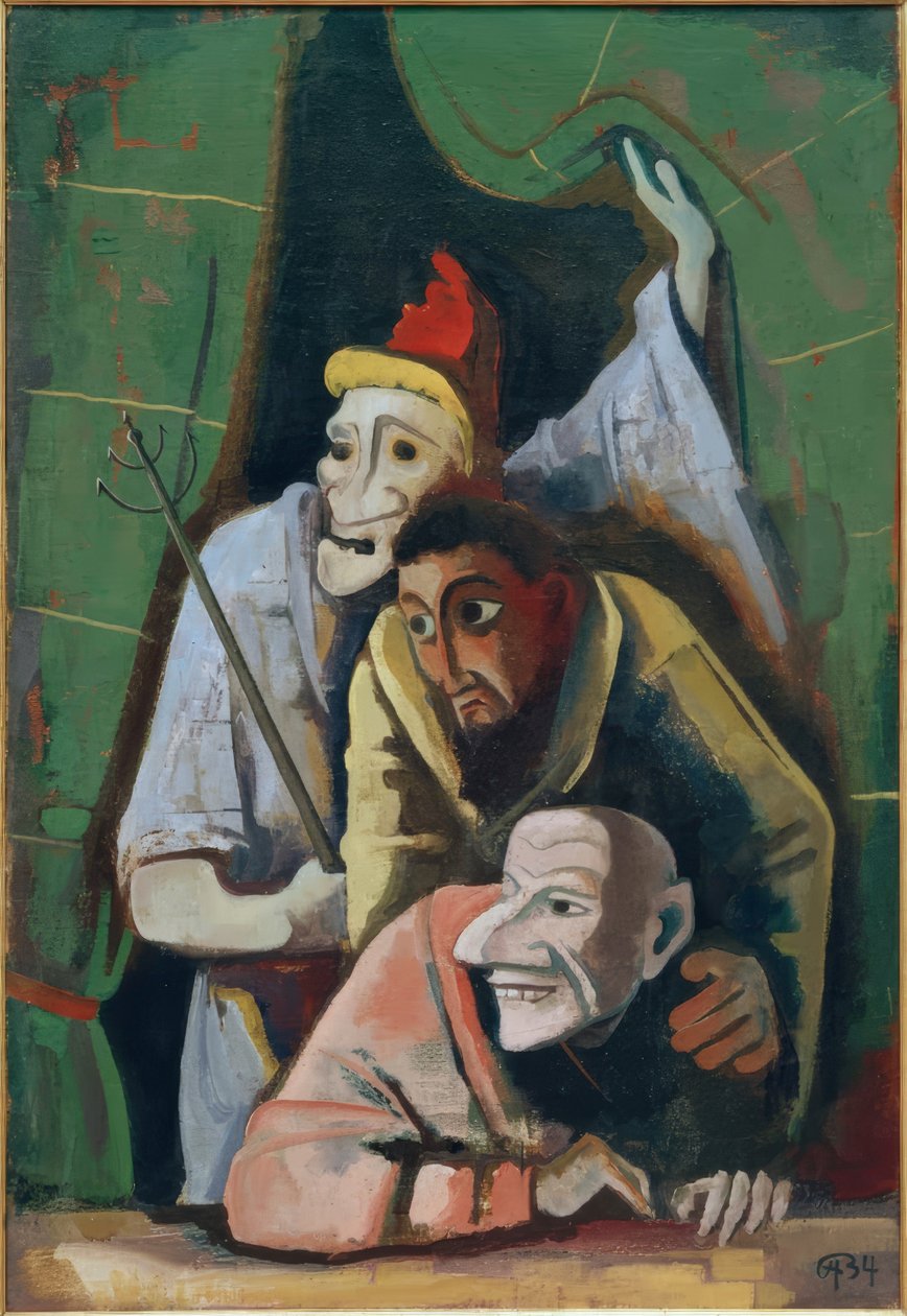 Pahat naamiot tekijältä Karl Hofer