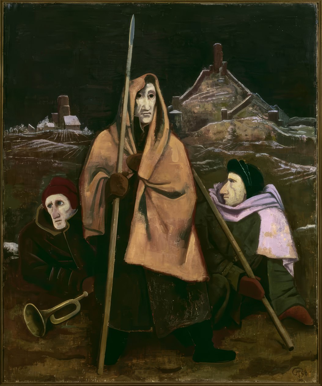 Vartijat tekijältä Karl Hofer