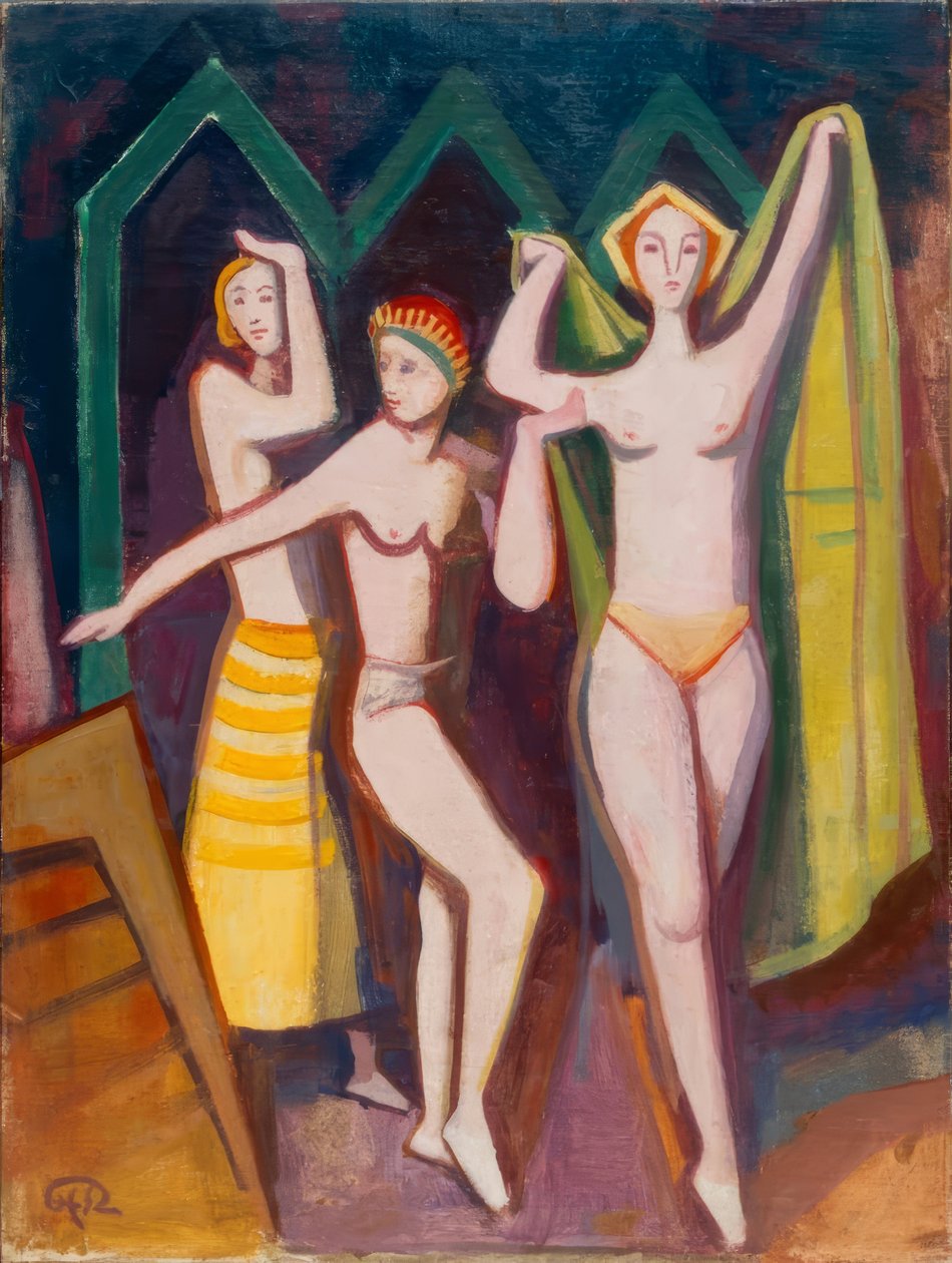 Kylvyn jälkeen tekijältä Karl Hofer