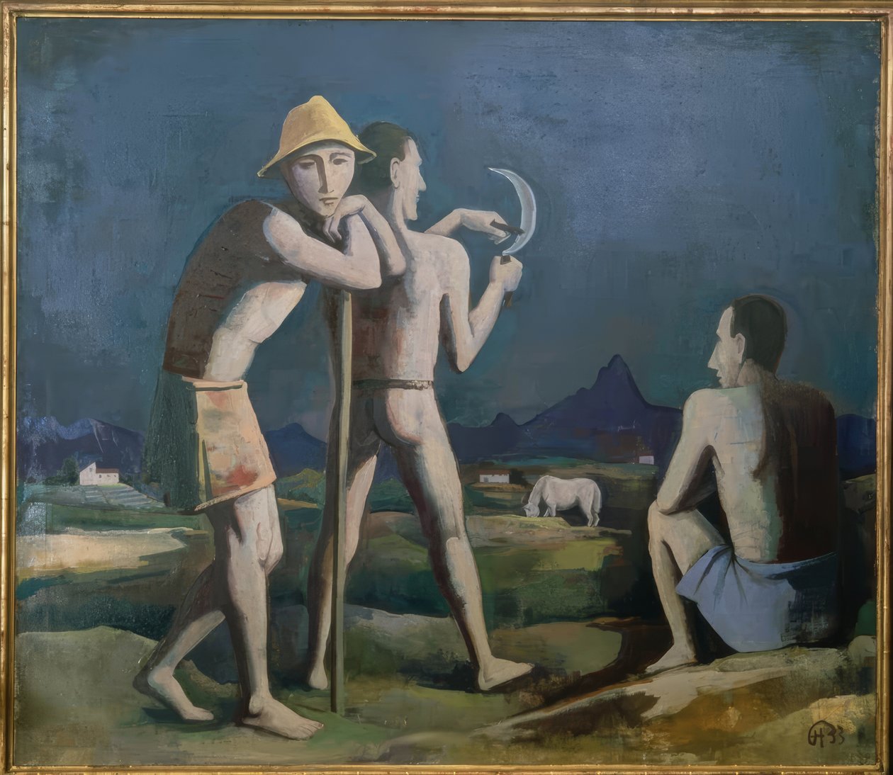 Pastoraalinen tekijältä Karl Hofer