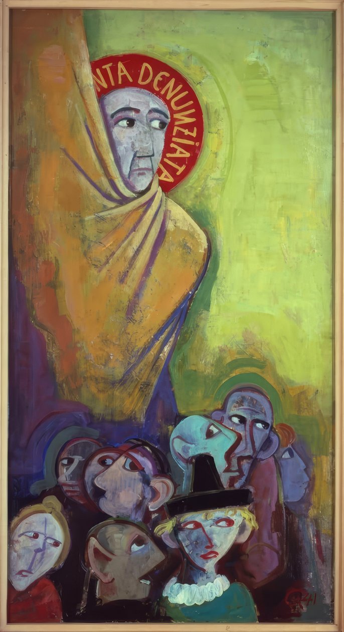 Pyhä Denunziata tekijältä Karl Hofer