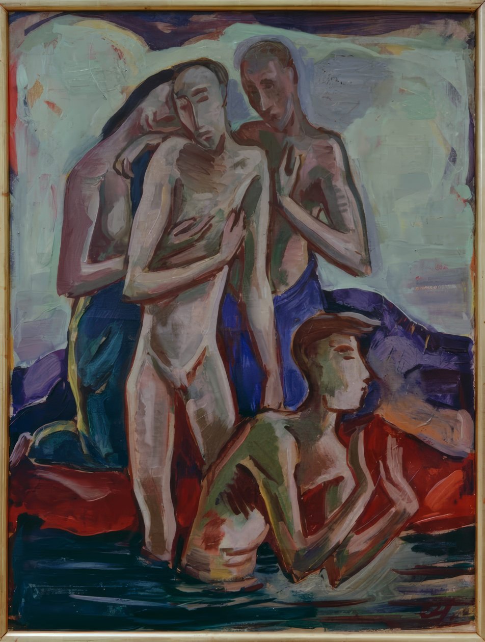 Kaste Jordan-joessa tekijältä Karl Hofer